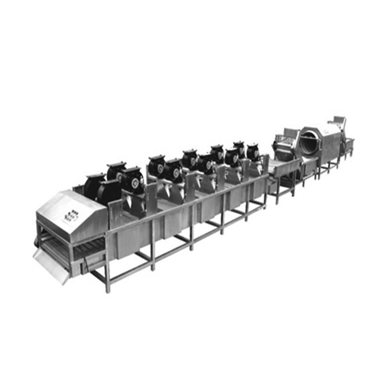 水果清洗風(fēng)干生產(chǎn)線(xiàn) 各類(lèi)水果蔬菜清洗風(fēng)干
